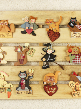 小熊磁铁贴可爱风装饰品亏本价