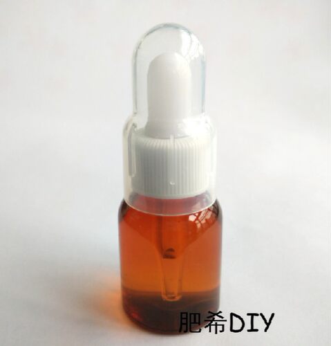 DIY  分装瓶 茶色 塑料 精油瓶 滴管瓶 调配瓶 25ml