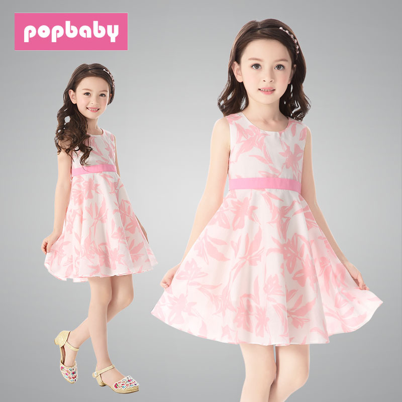 Robes pour fille POPBABY en mélange - Ref 2044696 Image 1