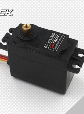 GOTECK GS-5511MG 11kg双轴承金属齿舵 ■飞猫模型■