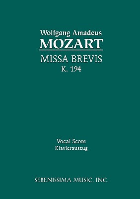 【预售】Missa Brevis, K. 194 - Vocal Score