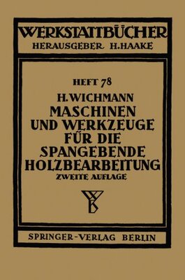 【预订】Maschinen Und Werkzeuge Fur Die Span...