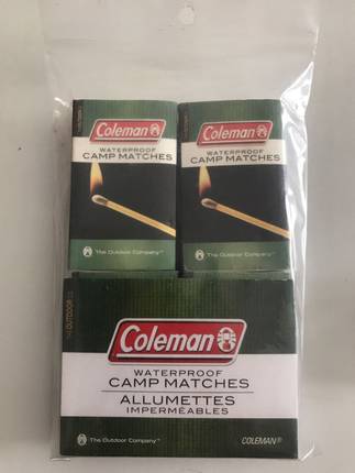 50mm防水安全火柴户外野营求生防潮，本产品出口品质！20盒包邮