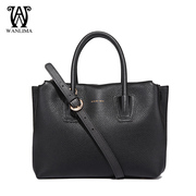 Wan Lima 2015 fall/winter new fashion leather women bag tumble Pu leather ladies handbag shoulder bag