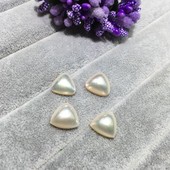 海水马贝珍珠 奇特三角形无瑕马贝珍珠 日本海珠裸珠散珠diy