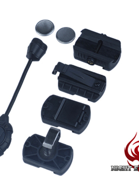 MPLS3 户外头盔灯 阅读灯 户外照明灯信号灯
20MM导轨使用  黑色