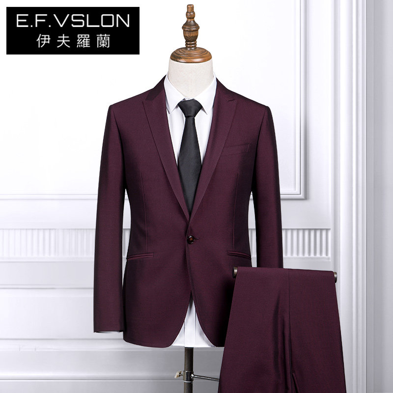 Costume homme EFVSLON en polyester pour automne - Ref 1580002 Image 1