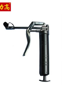 【台湾力高】进口 手枪式 手动 单手式高压黄油枪 R-220 120cc