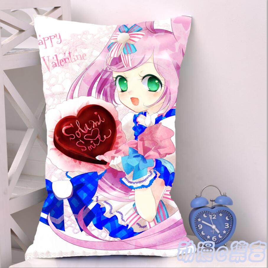 真中啦啦美妙天堂抱枕套生日礼物开学二次元动漫周边cos来图diy