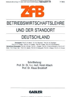 【预售】Betriebswirtschaftslehre Und Der Standort Deut...