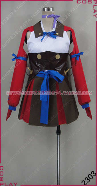 2303 cosplay服装 甲铁城的卡巴内瑞 无名战斗服 卡巴内利 新品