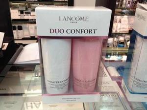 法国原装进口Lancome/兰蔻爽肤水(粉水或蓝水) +卸妆乳套装