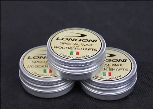 意大利LONGONI龙古尼台球杆前节保护蜡清洁剂九球杆专用保养蜡