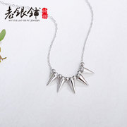 S925 silver necklace women Korea fashion female clavicle original silver necklace necklace personalized birthday gift new
