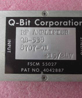 美国Q-BIT进口 100KHz-500MHz 36dB SMA接头 低噪声微波放大器