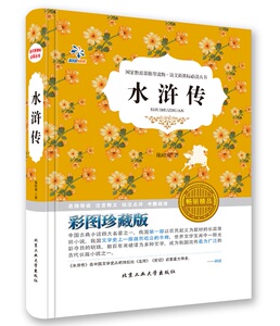 中古古典小说 四大名著之一 水浒传 推荐读物 语文新课标必读丛书 水浒传彩图珍藏版 小学中学高中必读名著课外书