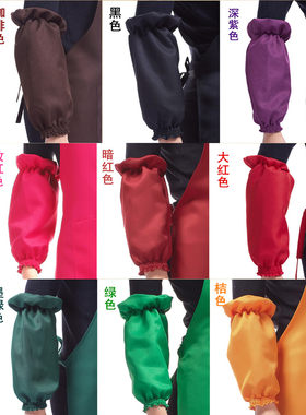 制服呢涤纶面料套装普通加长围裙