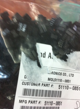 511100851 51110-0851 莫仕/molex 连接器 接插件 原装正品 现货