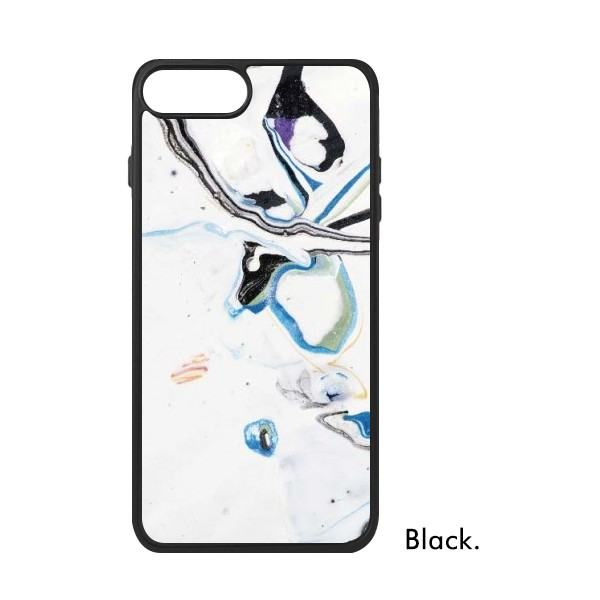 适用于iPhone色背景凌乱线条喷绘Xr手机壳max保护套678plus硅胶11