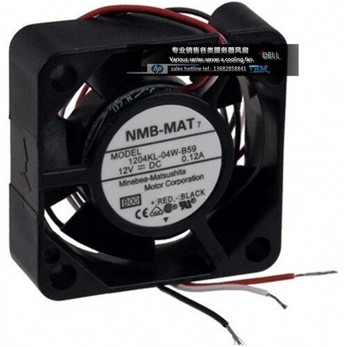 原装正品NMB-MAT 1204KL-04W-B59 3010 12V 0.12A 安川变频器风扇