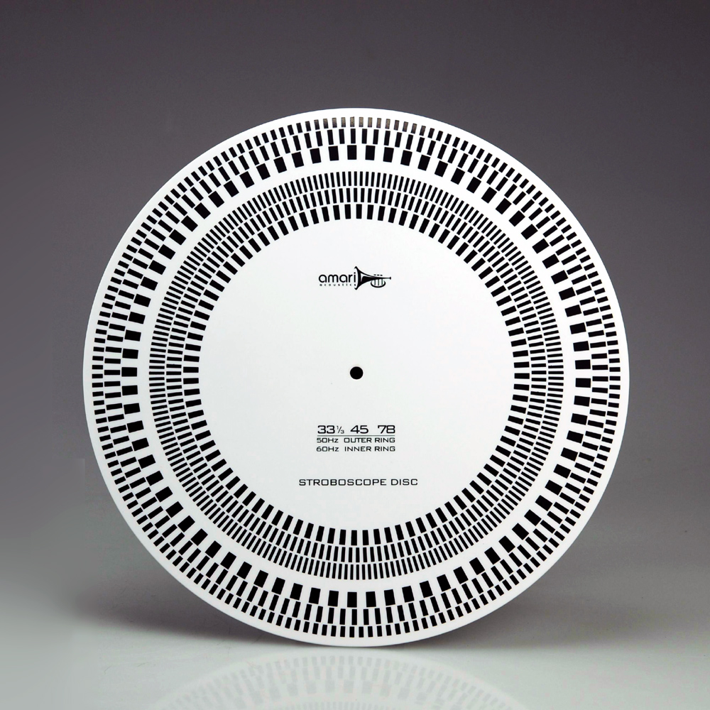 Amari/阿玛尼音响黑胶唱片机测速盘 黑胶唱片测速盘