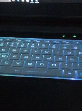 P775DMG未来人类X799 X599 P770DM P870DM透明S5P751DM键盘膜笔记本电脑保护贴膜全覆盖游戏防尘套罩彩色凹凸