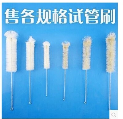 大号羊毛试管刷子 吸管水管毛刷 化学实验器材耗材