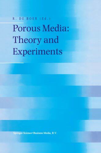 【预订】Porous Media: Theory and Experiments