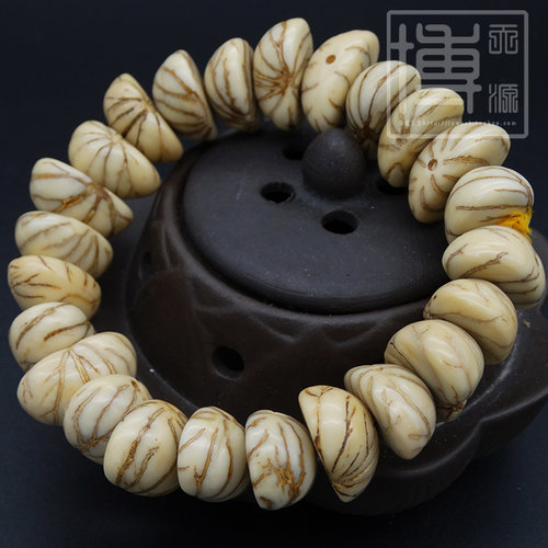 半圆菩提子手串饰品文玩佛珠