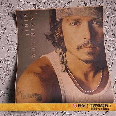 欧美明星海报装饰画定制