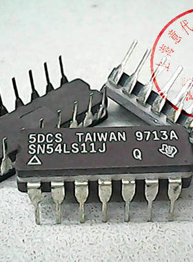 SN54LS11J  TI  DIP-14【散新进口】赛格市场G332室实体店 现货