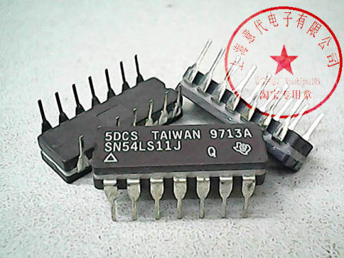 SN54LS11J  TI  DIP-14【散新进口】赛格市场G332室实体店 现货