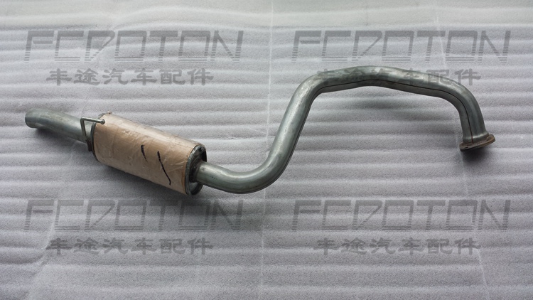 霸道3400排气管 LC95 VZJ95 排气管尾段3400 消声器后段