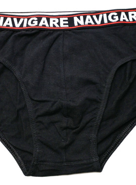 乐天BABY*S码155-170男大童男士黑色全棉三角短裤内裤