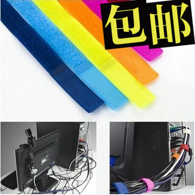 别再用胶带缠了！30条装魔术贴扎带才是2025年最香理线神器