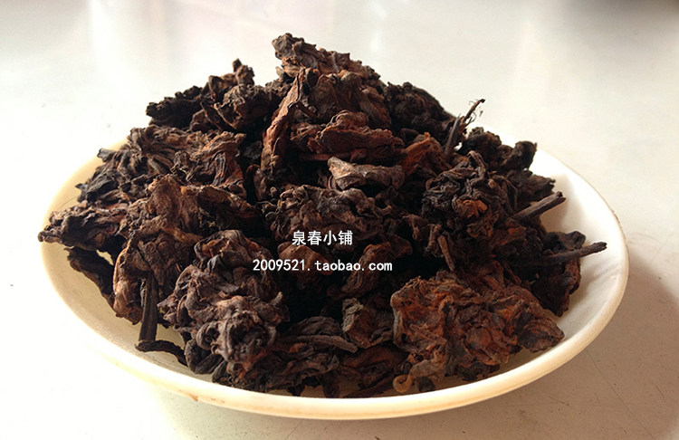 云南特级老茶头 05年勐海陈香熟茶散茶 醇香古树 金芽500g