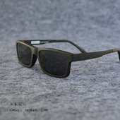 超轻钨碳塑钢二合一磁吸套镜简约小方框近视偏光太阳镜高度数墨镜