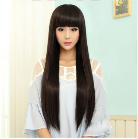 Perruque Long cheveux raides - Ref 2613003 Image 1