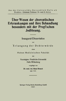 【预订】Uber Wesen Der Choreatischen Erkrank...