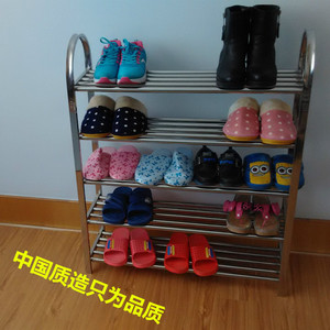 不锈钢鞋架多层加厚简易组合鞋架置物架现代客厅宿舍鞋架子特价