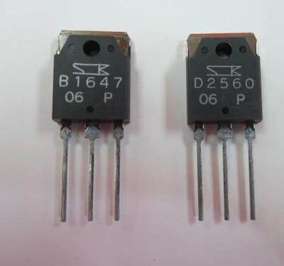 【原装拆机】B1647 D2560 2SB1647 2SD2560 功放对管 1对3.5元