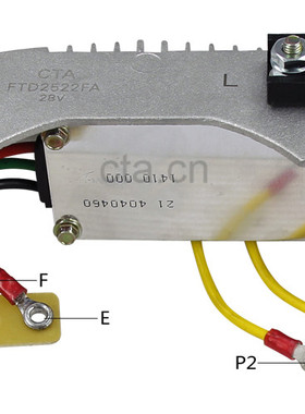 适用于金龙,宇通/佩特来/厂家直供 CTA发电机调节器2522FA