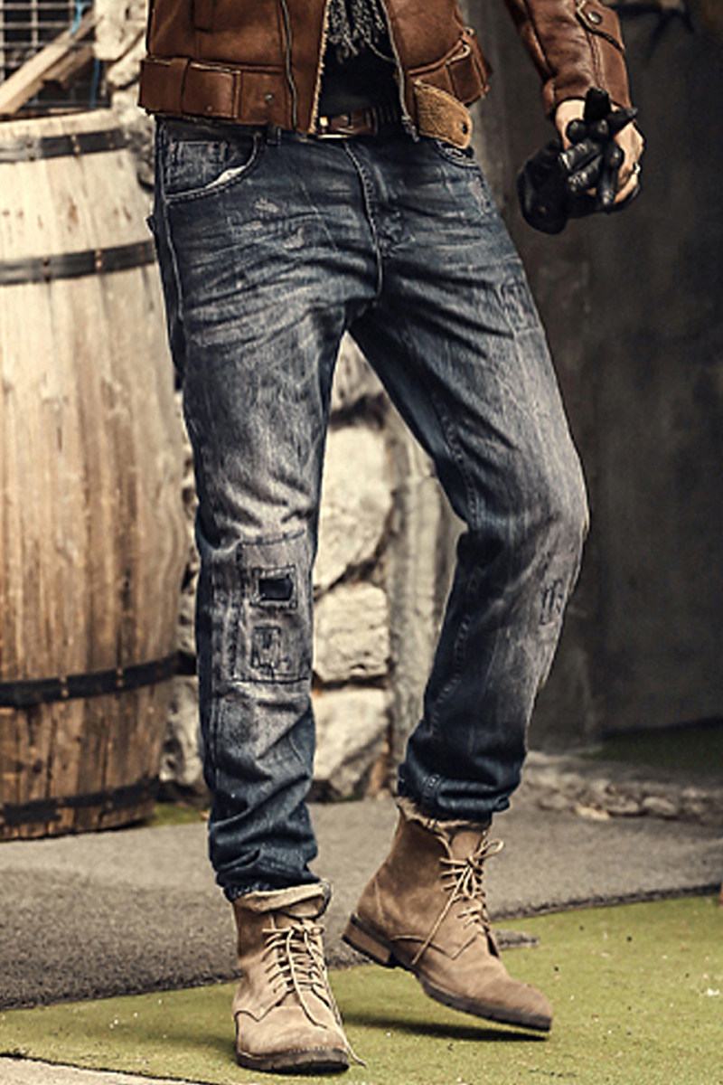 Jeans pour jeunesse coupe droite MIXLIMITED pour automne - Ref 1483318 Image 6