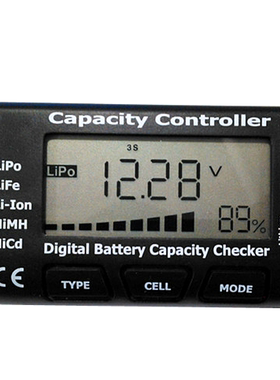 cellmeter7/1-7S数字电压电量显示器 2-7S锂电 镍镉电池检测器