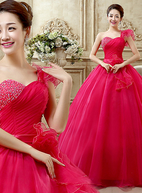 演出服2025新款显瘦晚装礼服唱歌舞台长款蓬蓬裙合唱服主持礼服女