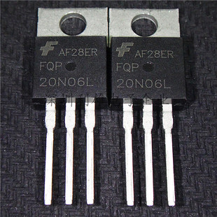 全新  FQP20N06L  20N06L  TO-220  N沟道  60V/21A  现货