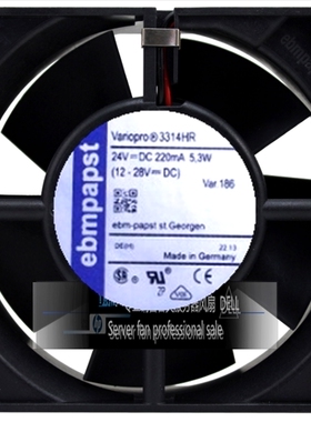 原装 3314 24VDC 100MA 2.4W92*92*32变频器轴流风机