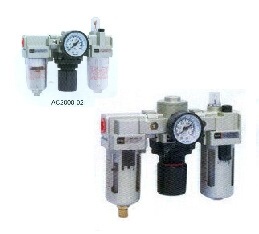 SMC型气动三联件AC2000-02 AC3000-03 AC4000-04/06 AC5000-10/06