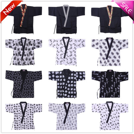 寿司料理餐饮店厨师工衣制服上装工装工作服服务员厨师服饰