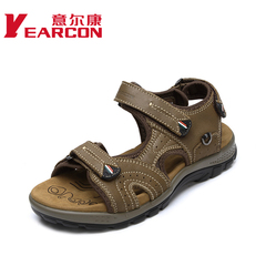 ER Kang authentic men shoes spring/summer trend of the new outdoor leisure wear comfortable shoes non-slip sandals